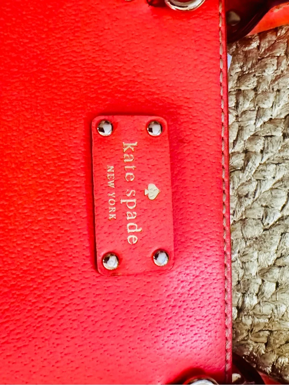 kate spade Red Leather Satchel - Picture 5 of 8